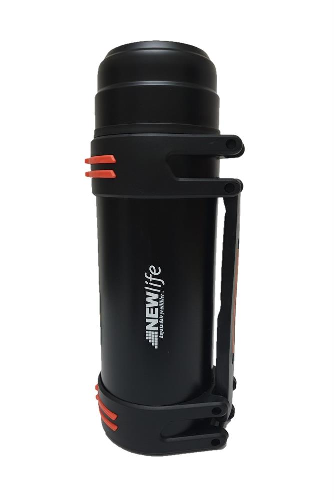 Paslanmaz Çelik 1.8 Lt Vacuum Bottle Pro Termos Siyah